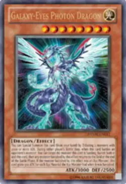Yugioh! MP Galaxy-Eyes Photon Dragon - PHSW-EN011 - Ultra Rare - 1st Edition Mod - Image 1