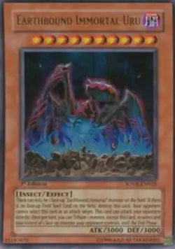 Yugioh! MP Earthbound Immortal Uru - SOVR-EN025 - Ultra Rare - Unlimited Edition - Image 1