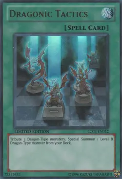 Yugioh! MP Dragonic Tactics - LC02-EN012 - Ultra Rare - Limited Edition Moderate - Image 1