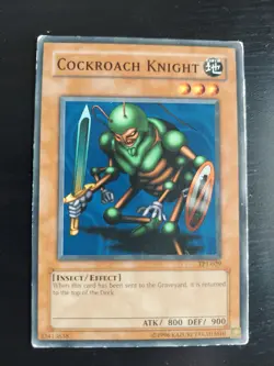Cockroach Knight TP1-029 PL Common Yugioh TCG Card - Image 1