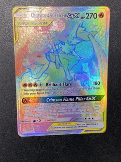 Charizard & Braixen GX Holo Pokemon Card 251/236 Secret Sm-Cosmic Eclipse - NM! - Image 4