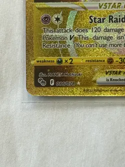 Pokemon Mewtwo VSTAR Secret Rare Card 86/78 Pokemon Go - Image 5