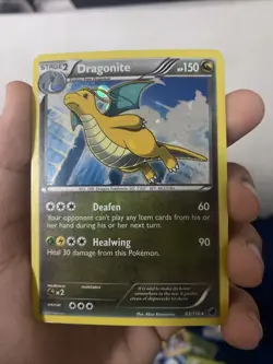 Pokemon TCG Dragonite Plasma Freeze Cosmos Holo Rare Card 83/116 - Image 1