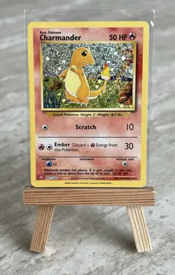 Pokemon TCG Charmander 001/034 Trading Card Game Classic Collection Holo - NM - Image 1