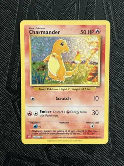 Pokemon TCG Charmander 001/034 Trading Card Game Classic Collection Holo - NM - Image 3