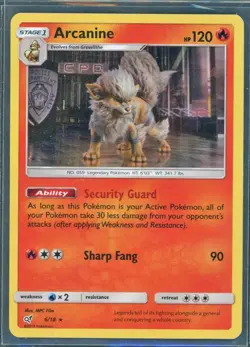 Pokemon Cards - Arcanine 6/18 - Detective Pikachu eBay Live 10th Oct 8pm - Image 1