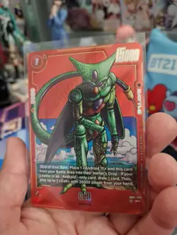 Cell SB01-009 Alternate Art Dragon Ball Manga Booster Card Fusion World - Image 1