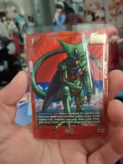 Cell SB01-009 Alternate Art Dragon Ball Manga Booster Card Fusion World - Image 2