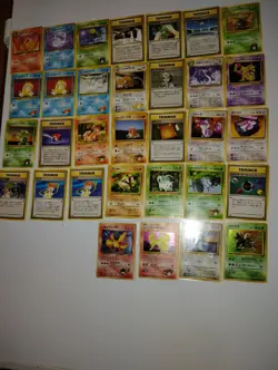 Pokemon Card Lot 32 Cards Total 12 Uncommon And 6 Rare - Image 2