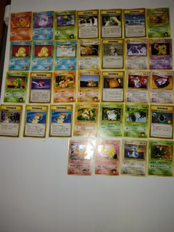 Pokemon Card Lot 32 Cards Total 12 Uncommon And 6 Rare - Image 3