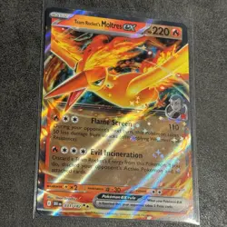 Team Rocket’s Moltres ex Destined Rivals Set 031/182 Pokemon TCG Card - Image 1