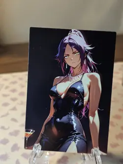 YORUICHI SHIHOIN Bleach Anime Waifu Card - Image 1
