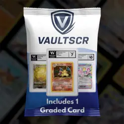 (1) Mystery Pokemon Graded Card Slab Pack! Brand New! Charizard Chase! 22 - Image 1