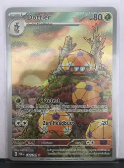Dottler 184/182 Full Art Secret Rare Near Mint Condition Card! Read Description! - Image 1