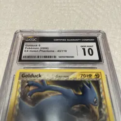 Pokemon TCG Golduck EX Holon Phantoms Uncommon Card 43/110 CGC 10 - Image 2