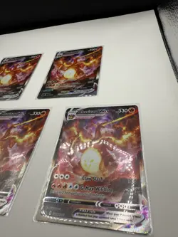 pokemon Charizard VMAX SWSH261 5 card lot - Image 3