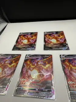 pokemon Charizard VMAX SWSH261 5 card lot - Image 4