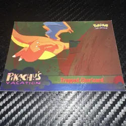 Pokemon 1999 Topps Movie Card #51 “Trapped Charizard” LIGHTLY PLAYED - Image 1