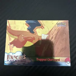 Pokemon 1999 Topps Movie Card #51 “Trapped Charizard” LIGHTLY PLAYED - Image 3