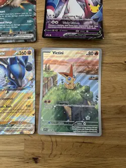 Pokemon Jumbo Card Lot Victini Bulbasaur Lucario Sylveon Morpeko 6x Cards - Image 2