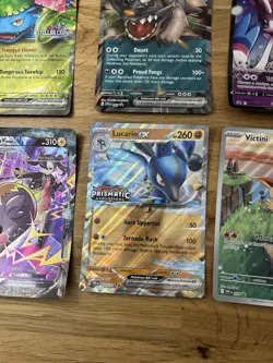Pokemon Jumbo Card Lot Victini Bulbasaur Lucario Sylveon Morpeko 6x Cards - Image 3