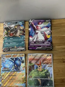 Pokemon Jumbo Card Lot Victini Bulbasaur Lucario Sylveon Morpeko 6x Cards - Image 5