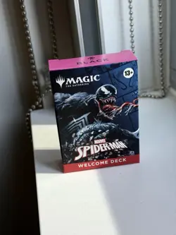 Magic The Gathering: Spiderman NYCC'25 Exclusive Welcome Deck (Venom/Black Deck) - Image 1