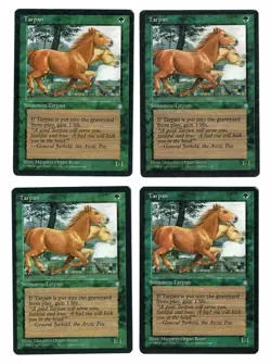 MTG 4x TARPAN (LP) Ice Age Magic the Gathering WOTC VTG - Image 1