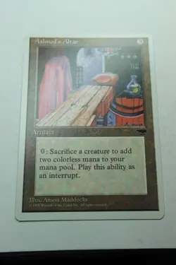 MTG Ashnod's Altar x1- -Chronicles-Lightly Played - Image 1