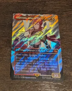 Magic The Gathering: Final Fantasy - Lightning, Army of One 545 (Surge Foil) - Image 1
