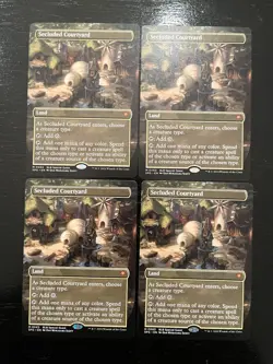 Secluded Courtyard X4X NM/M Special Guests SPG Magic Gathering MTG - Image 1