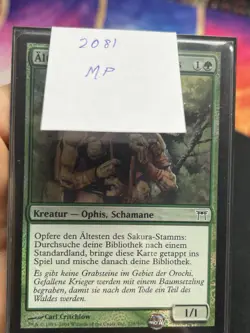 GERMAN Foil Sakura Tribe-elder • Champions Of Kamigawa • Mtg (2081) - Image 3