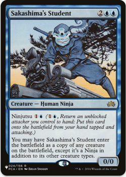 1 x Sakashima's Student - The List - LP - MTG - Image 1