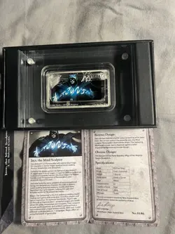 Jace The Mind Sculptor Silver Coin Magic The Gathering Mtg - Image 1