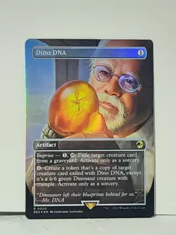 Dino DNA (Borderless) Universes Beyond: Jurassic World Collection Foil - Image 1