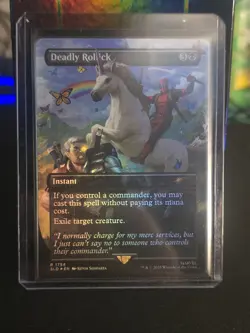 Deadly Rollick (Rainbow Foil) Secret Lair Drop Foil - Image 1