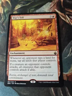 War's Toll #187 (NM) Battlebond BBD Magic MTG - Image 2