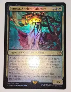MTG Magic The Gathering Jenova, Ancient Calamity Foil FIN Rare Final Fantasy - Image 2