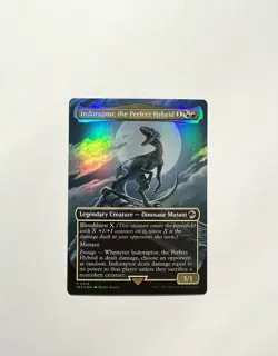 MTG - Indoraptor, the Perfect Hybrid - FOIL NM - REX #0015 - FAST SHIPPING - Image 1