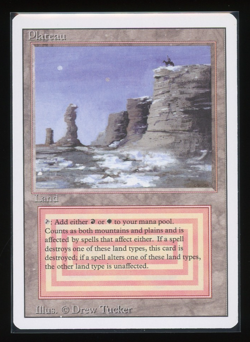 Plateau - Revised 1994 - Magic the Gathering - Image 1