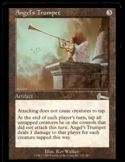 MTG Angel's Trumpet LP Light Play Urza's Legacy [1848] - Image 1