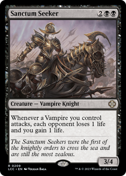 Sanctum Seeker #209 | Near Mint | The Lost Caverns of Ixalan Commander Magic MTG - Image 1