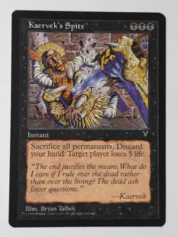 Visions Magic: The Gathering Kaervek's Spite - Image 1