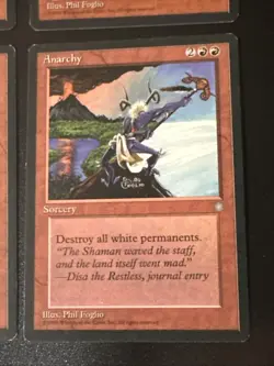 Anarchy X4 Ice Age Ex Condition See Pics Front Back - Image 2