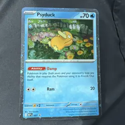 Pokemon Psyduck Card #007 Promo Basic Pokemon Trading Card Game NM mega Evo - Image 1