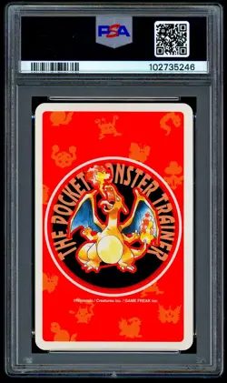 Pokemon ELECTABUZZ Japanese RED Jack of Clubs POKER Card #125 - PSA 10 GEM MINT - Image 2