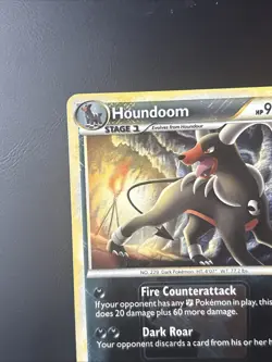 Pokemon TCG - Houndoom 5/90 Stamped Cross Hatch Holo League Promo - Image 2