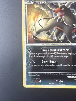 Pokemon TCG - Houndoom 5/90 Stamped Cross Hatch Holo League Promo - Image 5