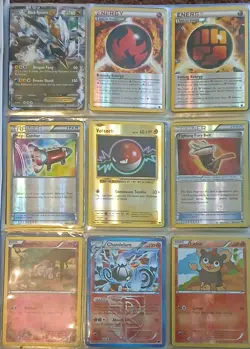 Lot 0f 194 Total, 27 Holographic Pokemon Cards Kept In Binder Going Back To 2015 - Image 1