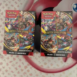 Pokemon TCG: Mega Evolution Booster Bundle - Lot of 2 - Sealed - Image 1